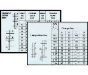 C3-55 Thread Cutting Charts