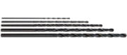 Long Series HSS Black Drill Bit Set - Pack of 1 each: 1.0 - 3.0mm in 0.5mm inc.