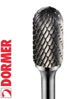 Dormer P805 Carbide Burrs - Ball Nosed Cylinder