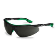 uvex i-vo Infradur Plus - Black/Green - Grey Lens - Welding Prot. 5 (U9160-045)