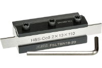 Parting Off Block with M42 HSS-Co Blade - 16mm