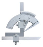 Precision Universal Vernier Protractor - Satin Chrome