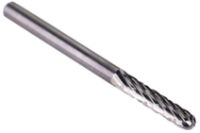 Dormer P505 Carbide Burrs - Ball Nosed Cylinder