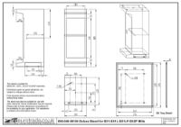 Deluxe Stand for SIEG SX1 - Drawing