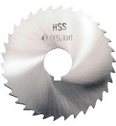 4" HSS Fine Tooth Slitting Saws