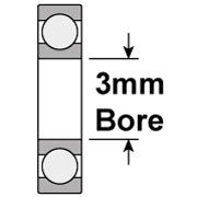 3mm Bore