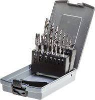 HSS-Co5 Spiral Point Machine Tap Set and Drill Set M3-M12