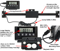 Digital Readout Bars with Dedicated Remote Display