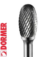 Dormer P809 Carbide Burrs - Oval