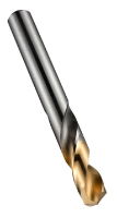 Dormer A022 TiN-Tip Coated HSS Stub Drills