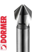 Dormer G136 HSS 3-Flute Countersinks