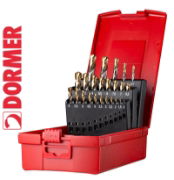 Dormer A088 24pc HSS TiN Stub Drill Set 1.0-10.5mm