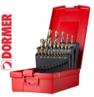 Dormer A088 24pc HSS TiN Stub Drill Set 1.0-10.5mm