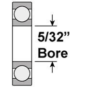 5/32" Bore