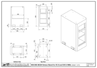 Deluxe Stand for SIEG SX3.5 Mills - With Drawer - Drawing 1