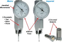 Dial Test Indicator - ø30mm Face