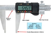 Large Digital Vernier Calipers - 1000mm