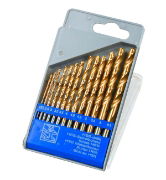 HSS TiN Coated Drill Bits 13pc Set Flat Pack