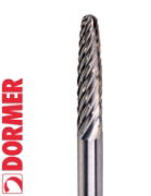 Dormer P511 Carbide Burrs - Ball Nosed Tree